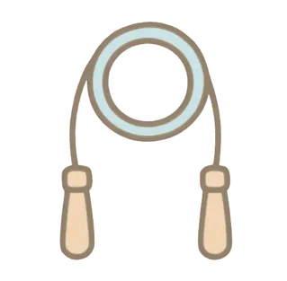 縄跳びの連続跳び